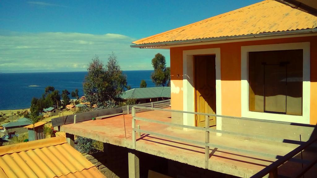 Casa Titicaca Amantani Ocosuyo Bagian luar foto